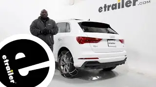 Step-By-Step Installation Tutorial for the Konig Commercial Truck Tire Chains on a 2023 Audi Q3