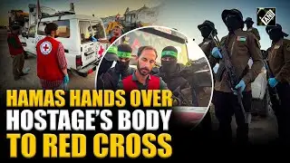 Hamas, Islamic Jihad hand over purported Israeli hostage body to Red Cross