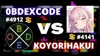 0bdex code  vs  Koyorihakui (@Claren1503  ) FT5