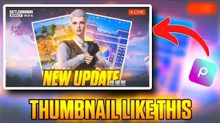 How to Make a professional THUMBNAIL in PicsArt ✅😲 || BGMI 4.2 new thumbnail 