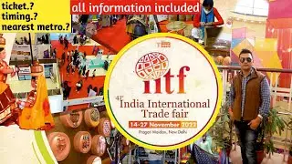 India International Trade Fair (IITF 2022) Pragati Maidan || Mountain boy vlogs || Rohit joshi