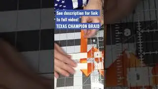 Texas champion braid from live stream 2022 #homecoming #homecomingmums #homecomingmumbraids