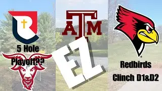 Recap of College Disc Golf 10/11-10/12