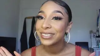 TRYING TRENDY FOX EYE MAKEUP 🦋