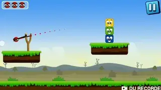 Angry Bird Knock Down Game | Knock Down Android GamePlay | Knockdown Level 1,2,3,4,5,6,7,8,9,10,11