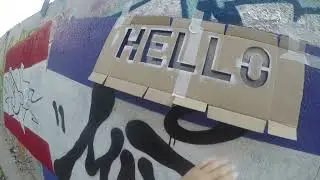 Hello my name is граффити продакшн в заброшенном депо с Airdraw, Mars, Not Smoke