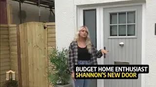 BUDGET HOME ENTHUSIAST SHANNON'S NEW DUBLIN DOOR | PALLADIO DOORS