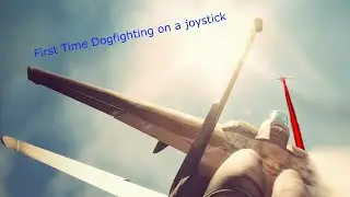First time dogfighting on joystick