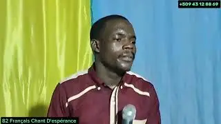 82 français chant D'espérance je ne sais pour quoi dans sa grâce|Pasteur loubentz Marcellus