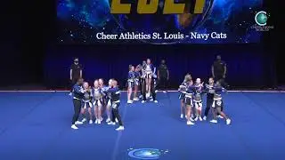 Cheer Athletics St. Louis - Navy Cats [L6 International Open Coed Non Tumbling - Semis]