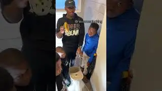 Teaching how to replace a toilet