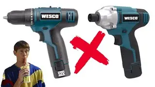 Duas Parafusadeiras Pelo Pre&ccedil;o De Uma - KIT 12V Wesco WS2530 WS2531 Parafusadeira De Impacto