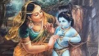 Butter thief#Acintya Jahnavi dd#hare Krishna 
