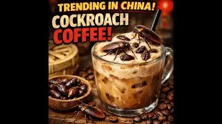 சீனாவில் trendingஆனா கரப்பாண்பூச்சி காபி!!#cockroachcoffee#chinacoffee#chinanews#trendingcoffee