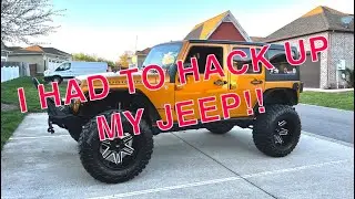 Jeep JK TERAFLEX body lift with manual trans PROBLEM SOLVED