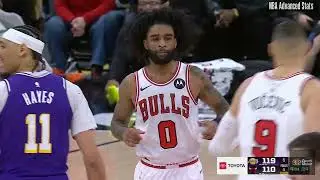 Coby White - 23 Points, 5 Three-Pointers, 6 Assists vs Lakers - 2025-26 Regular Season