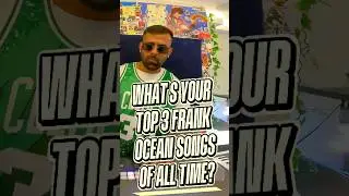 What&rsquo;s your top 3 Frank Ocean songs of all time? #FrankOcean #Blonde #ChannelOrange #NostalgiaUltra