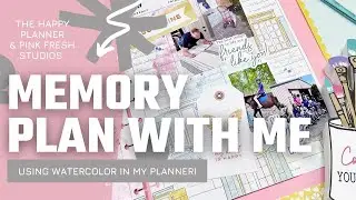 Memory Planning Process || The Happy Planner & Pink Fresh Studios