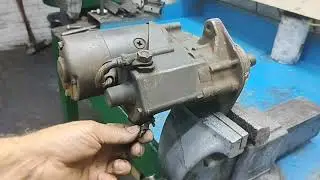 Motor de Partida Hyundai 24 volts escavadeira