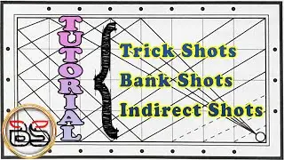 Trick, Bank, Indirect Shots Tutorial || 8 Ball Pool