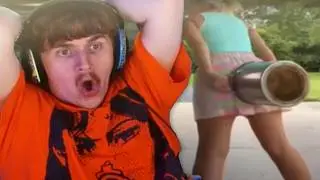 Trying not to laugh at hilarious memes