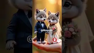 animals marriage ❤️🥰 #cartoon #animation #kidsvideo #babyboy #cutecat #kitten #entartanment #kids