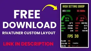 Msi Afterburner Custom Rivatuner Overlay Download