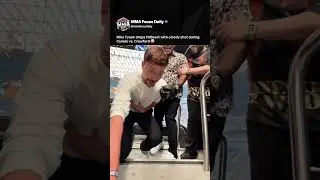 Mike Tyson floors MrBeast with a body shot at the Canelo vs. Crawford fight 🤯