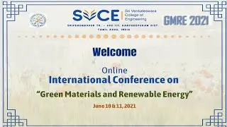 ONLINE INTERNATIONAL CONFERENCE ON GREEN MATERIALS AND RENEWABLE ENERGY (ICGMRE)