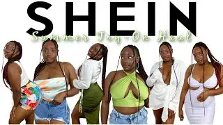 SHEIN 35+ ITEM SUMMER HAUL | THICK GIRL FRIENDLY | TRENDY + AFFORDABLE