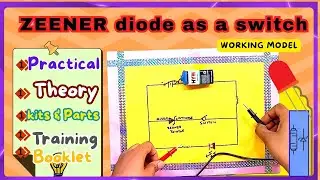 Zener Diode as a Switch ⚡ | Working Model Physics Electronics Project | Ontex Electronics