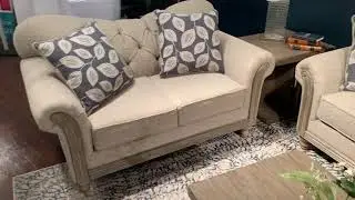 Coaster 508541 Heart Back Button Tufted Sofa Set Wood Trim Wyckes Furniture