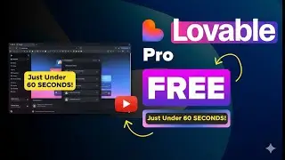 Get Lovable Pro Account Free For 2 Months!!! Just Under 60 Seconds
