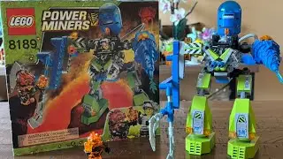 Обзор робота LEGO Power Miners Magma