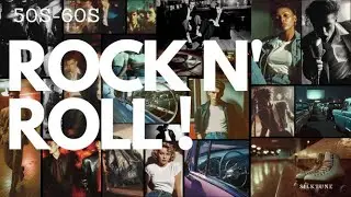 1950s ROCK AND ROLL PLAYLIST | Visuals Change with Every Track | Retro Rock and Roll