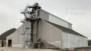 MacroSource Little Rock, AR Dry Fertilizer Shed by Marcus Construction