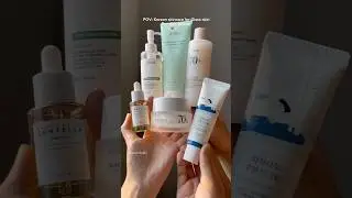 Korean skincare for Glass Skin - Dry skin routine 💖✨🐰