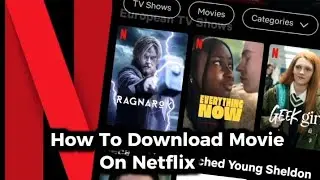 How To Download Movies on Netflix 💯✅️ #viralvideo #fypシ゚viral #tech