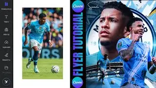 como criar uma arte Esportiva de Futebol no Canva | aula completa simplificada