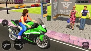 Bike Taxi Driving Simulator 3D Games - Android Gameplay