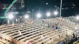 Live tu cricket ground night work ||