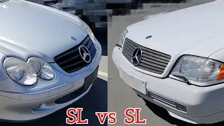 R129 SL-класса против R230 SL-класса Mercedes