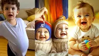Unstoppable Baby Laughs 😆 | Cutest Video Ever | Kid Vibes.