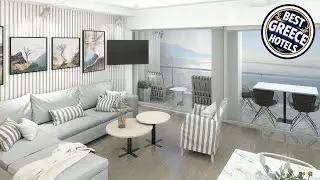A vacation dream apt in front of the sea | Kalamata, Greece | Hotel Review 🛏️