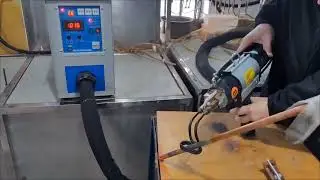 JLS-15A Copper Brazing Induction Heating Machine #welding #welder #inductionheater