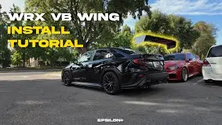 EPSILON+ WRX VB GT Wing Install Tutorial