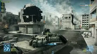 Battlefield 3 Strike at Karkhand Mortar and Tanks