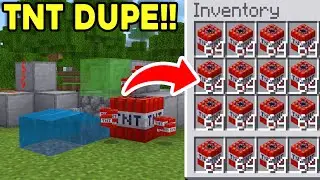 How To Make a TNT Duper In Minecraft Bedrock Edition! - Tutorial
