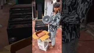 mini speaker khatarnak 😱 || dj rajkamal basti || dj aman vlogs #djamanrock #trending #song