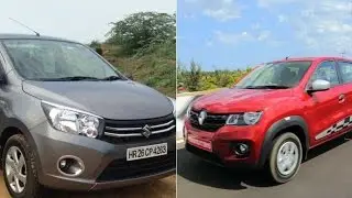 Renault Kwid 1.0 (AMT) Vs Maruti Suzuki Celerio (AMT)